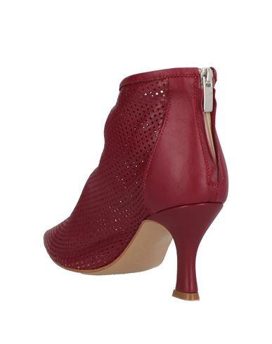 Ovyé Woman Ankle boots Burgundy Size 10 Leather