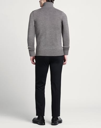 Man Cardigan Grey Size 44 Virgin Wool