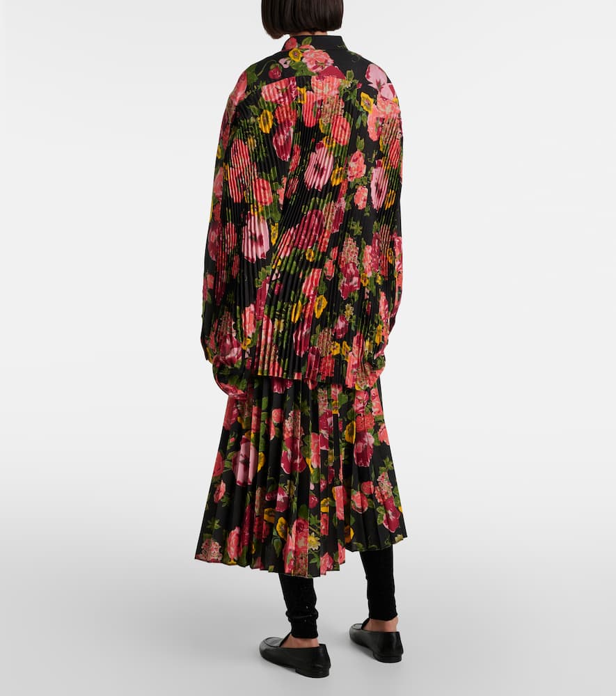 Pleated shirt
