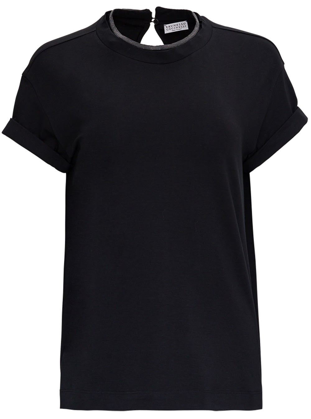 Round-neck short-sleeve T-shirt