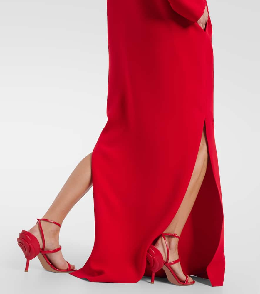 Silk gown