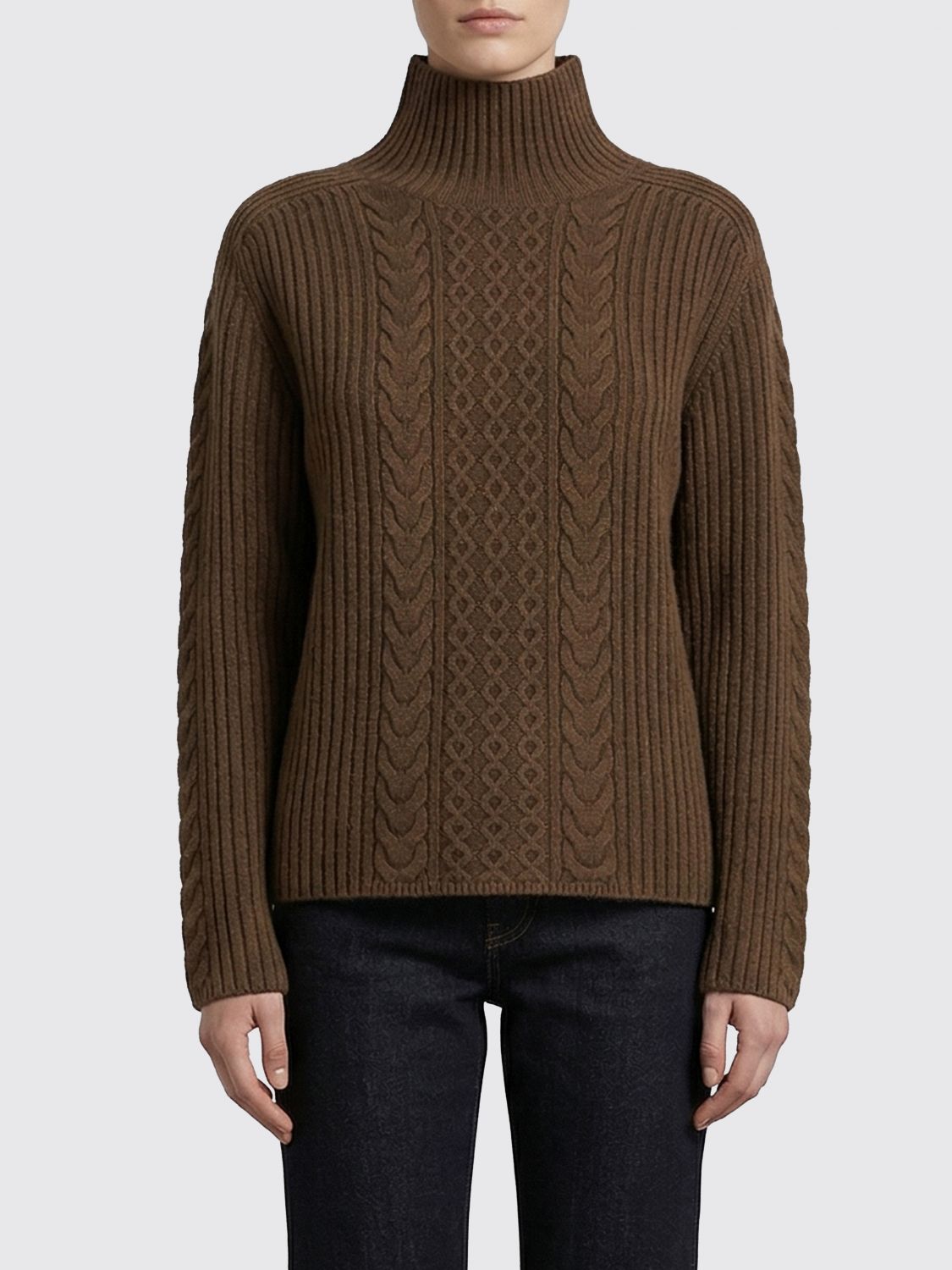 Sweater Woman color Brown
