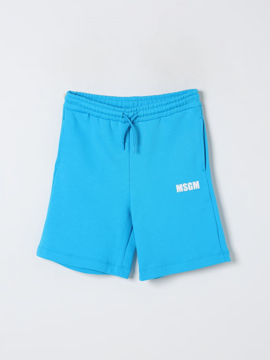 Shorts MSGM KIDS Kids color Turquoise
