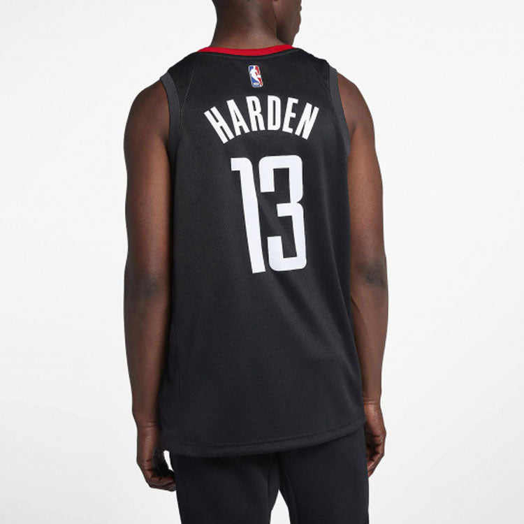 NBA Basketball Jersey Vest SW Fan Edition Rockets 13 Black