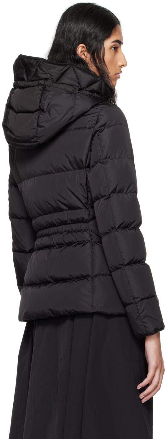 Moncler Black Avoce Short Down Jacket