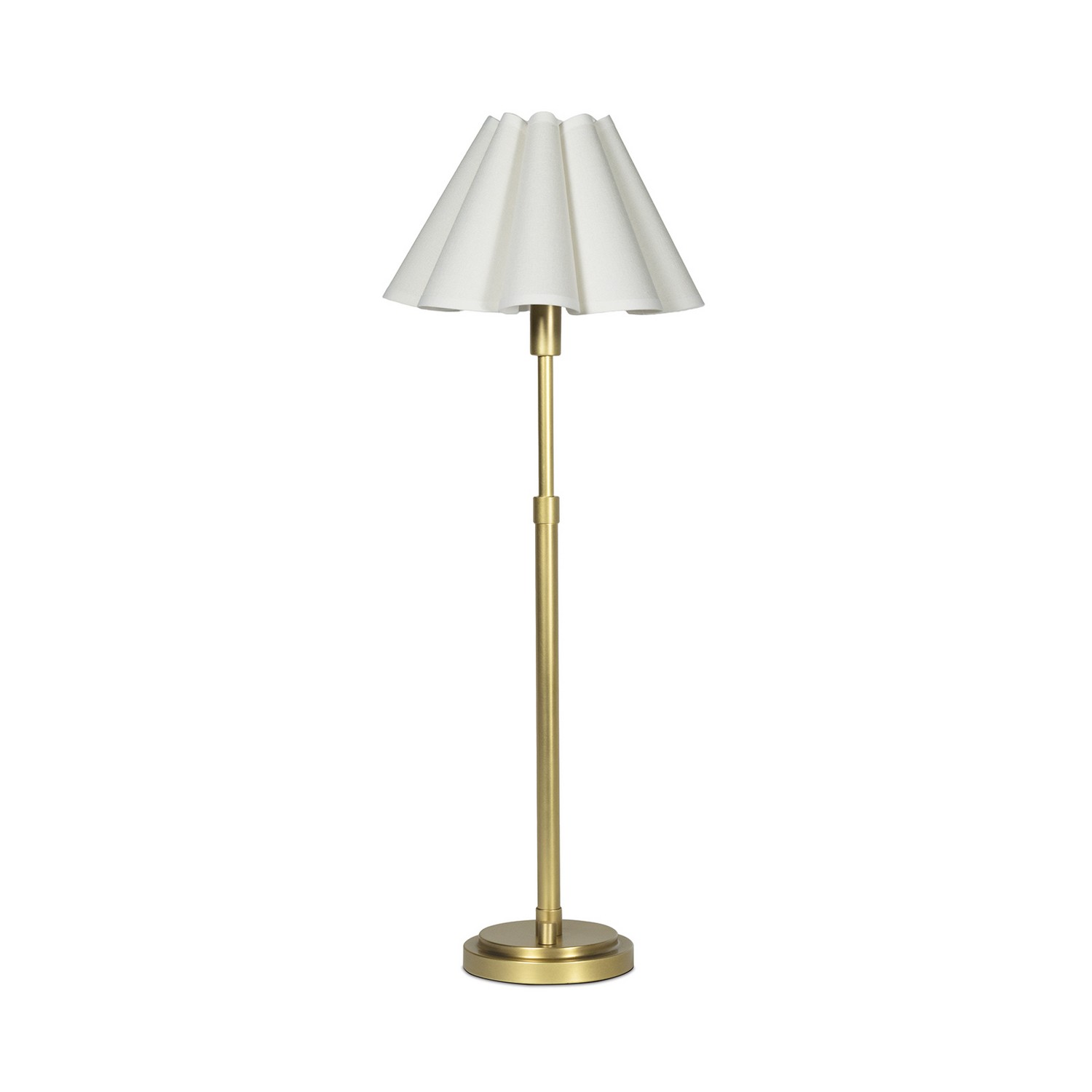 Natural Brass Buffet Lamp from the Polly Collection