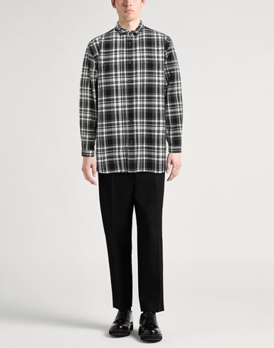 Man Shirt Black Size M Cotton