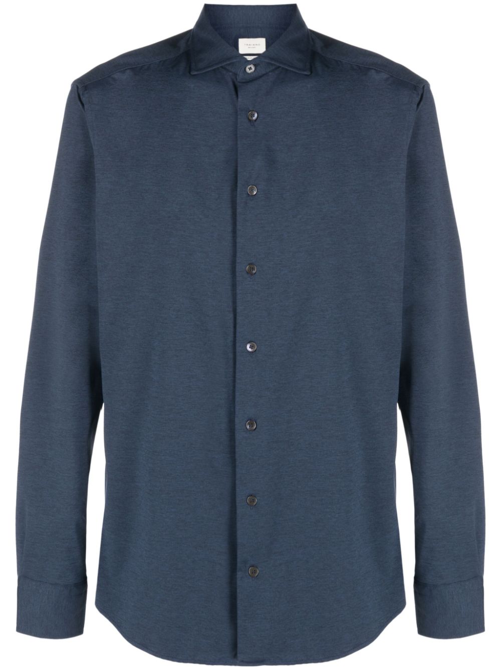 Ribbed longsleeved shirt - Blue