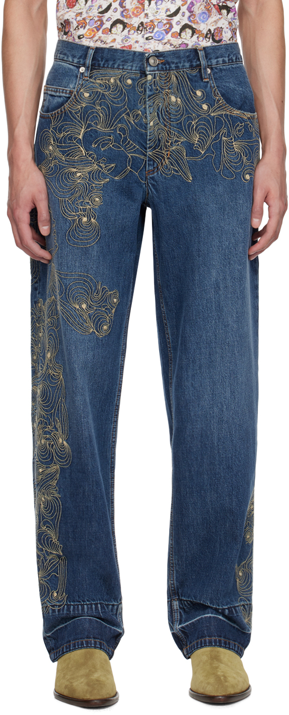Isabel Marant Navy Juro Jeans
