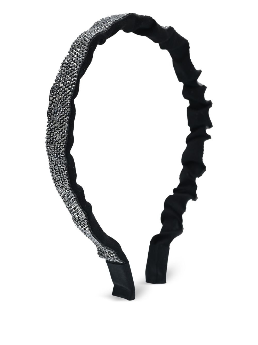 Crystal-embellished headband - Silver