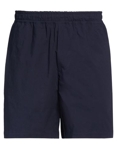 Man Shorts & Bermuda Shorts Midnight blue Size 1 Cotton, Elastane