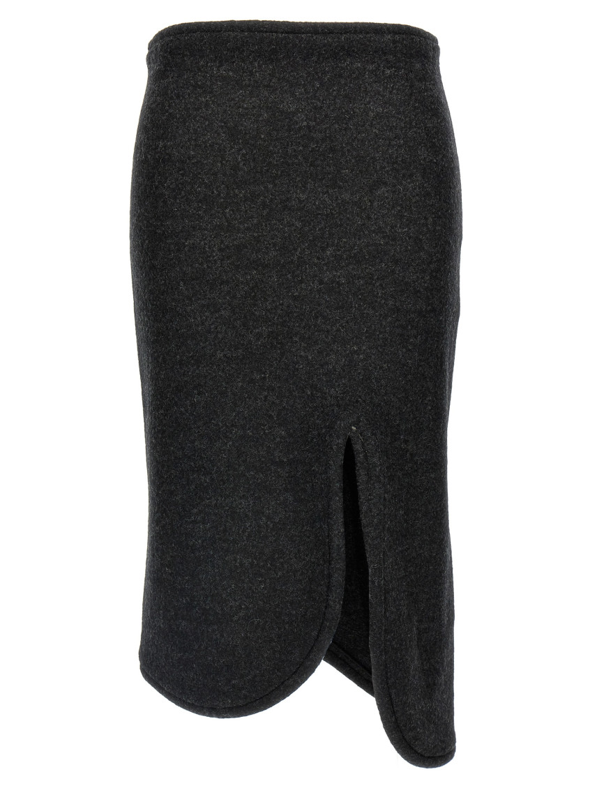 Padded Tube Detail Skirts