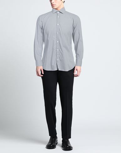 Man Shirt White Size 17 Cotton