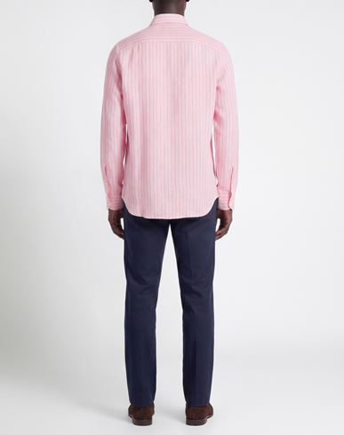 Man Shirt Pink Size 15 ½ Linen