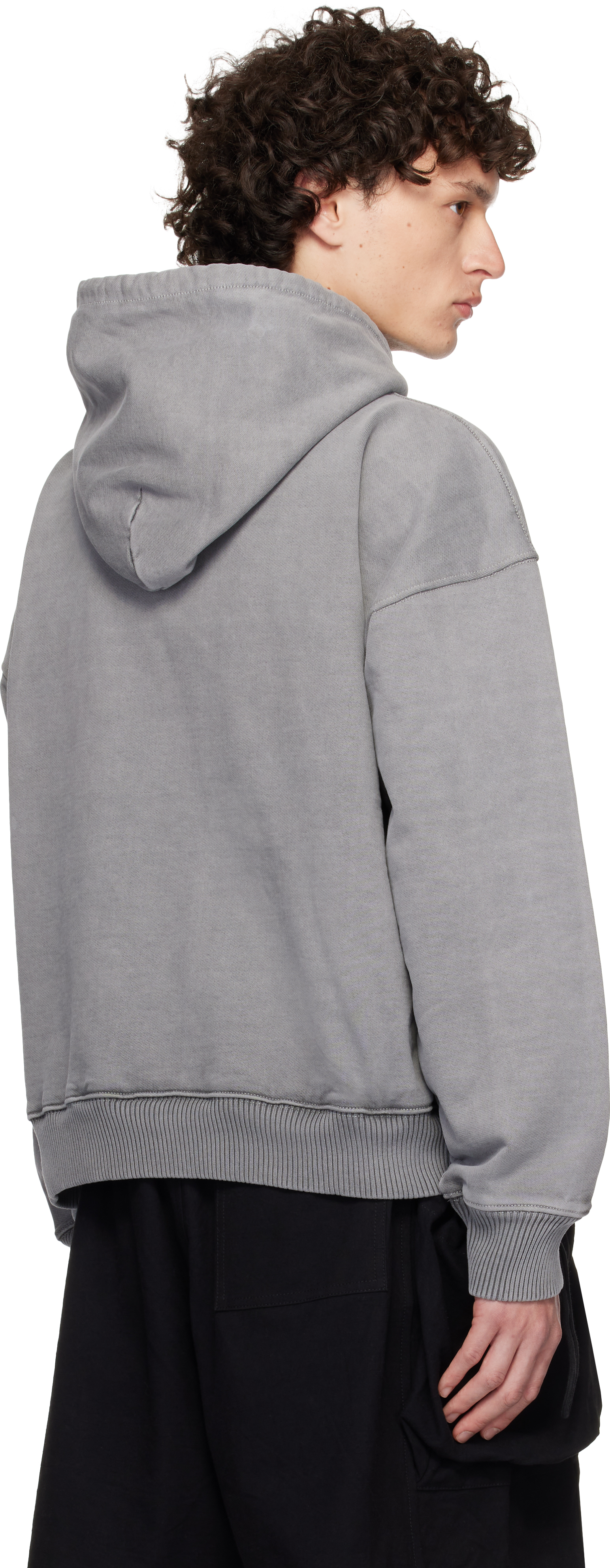 Story mfg. Gray Geo Hoodie