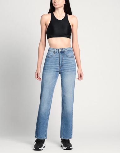 Woman Jeans Blue Size 10 Cotton, Recycled cotton, Elastane