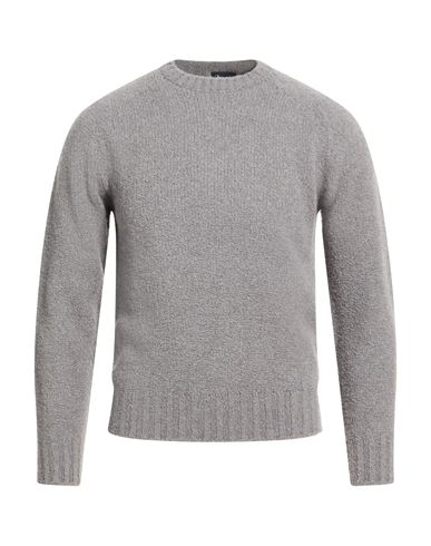 Man Sweater Grey Size 44 Merino Wool
