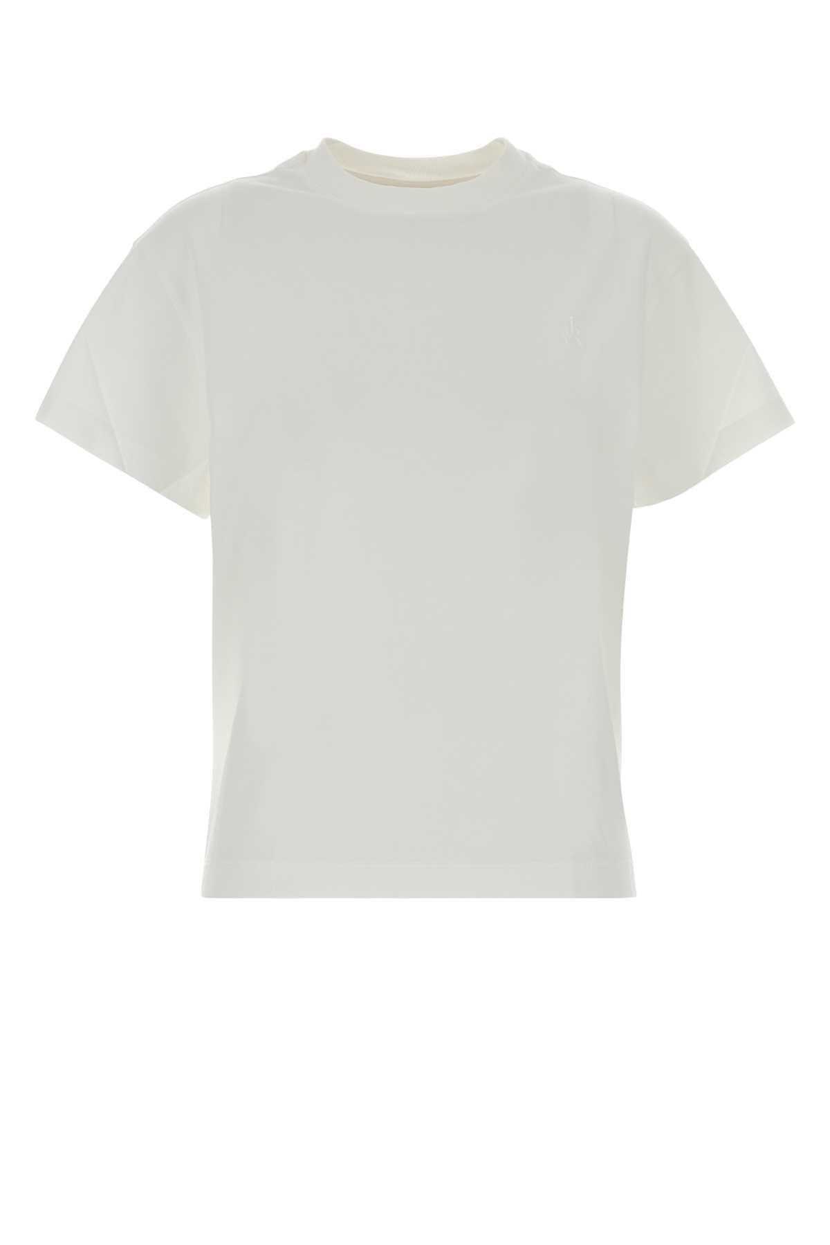 Cotton T-shirt — White