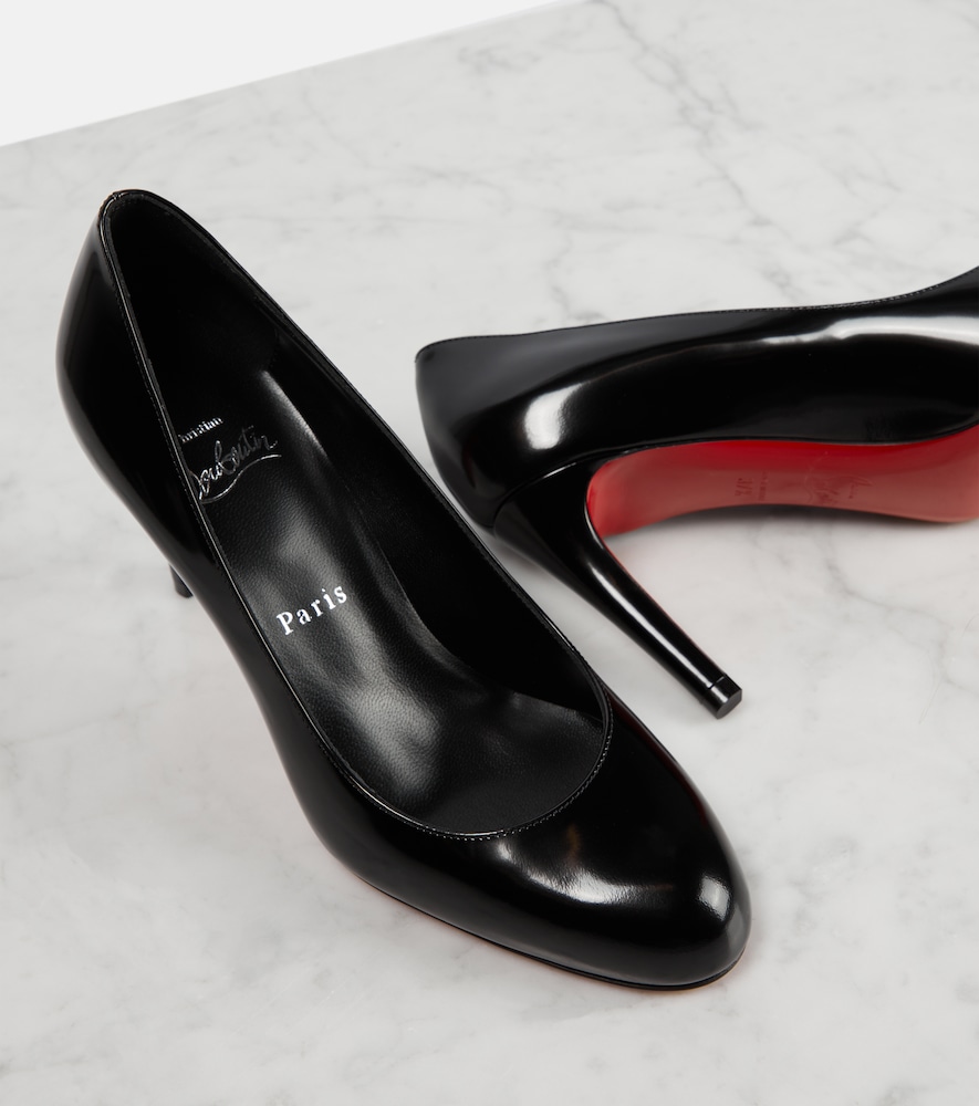 Pumppie 85 patent leather pumps