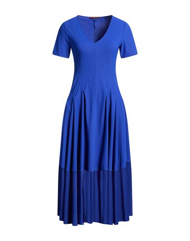 Tech Playtime Woman Midi dress Bright blue Size 2 Nylon, Elastane