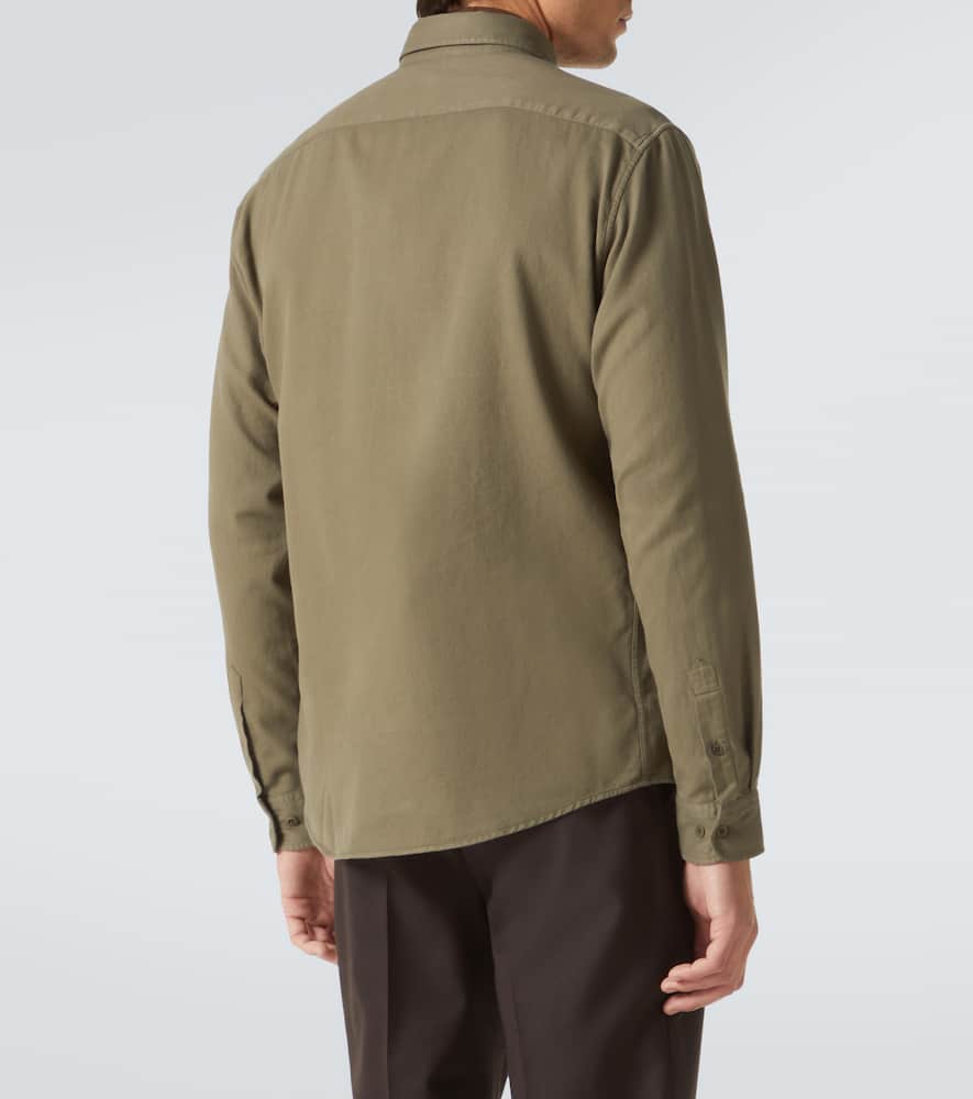 Cotton flannel shirt