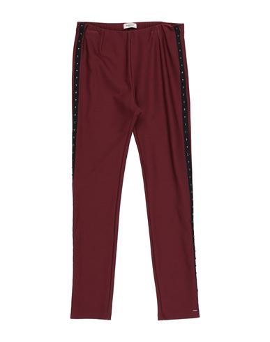 Kid Girl Pants Burgundy Size 12 Polyamide, Elastane