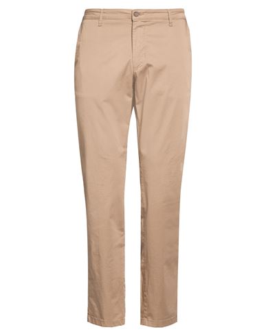 Man Pants Sand Size 36 Cotton, Elastane