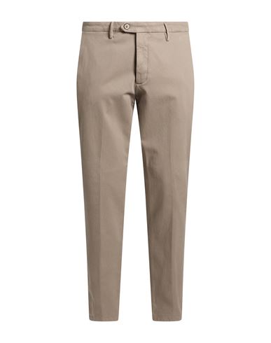 Man Pants Khaki Size 36 Cotton, Polyester, Elastane