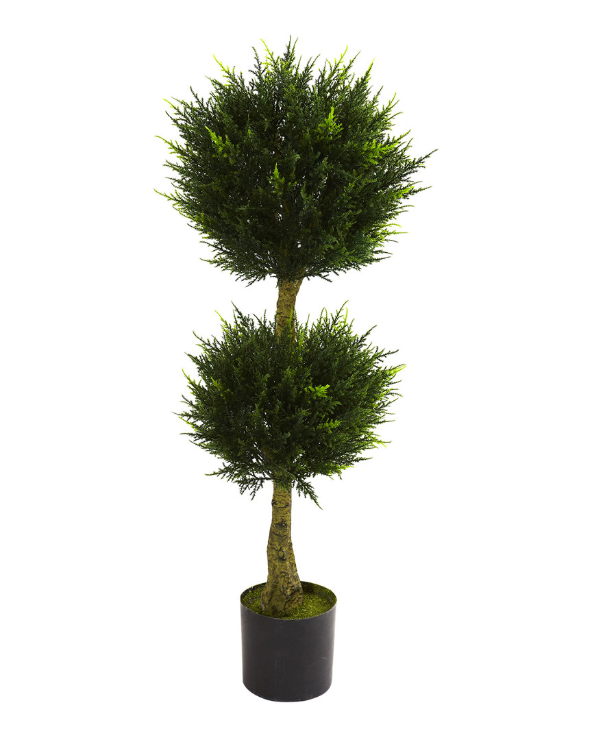 4Ft Double Ball Cypress Topiary Uv Resistant