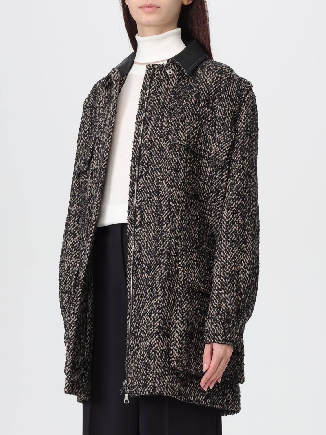 Coat Woman color Brown