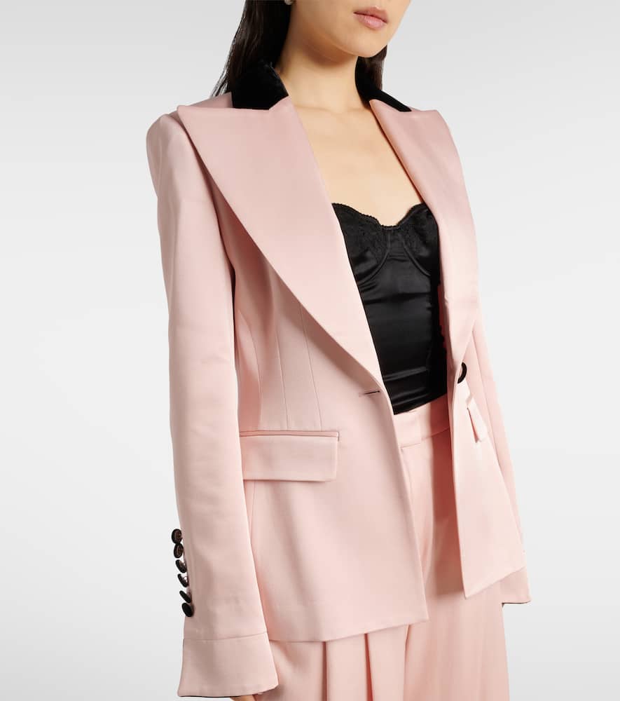 Twill blazer
