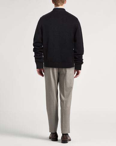 Man Cardigan Midnight blue Size M Virgin Wool
