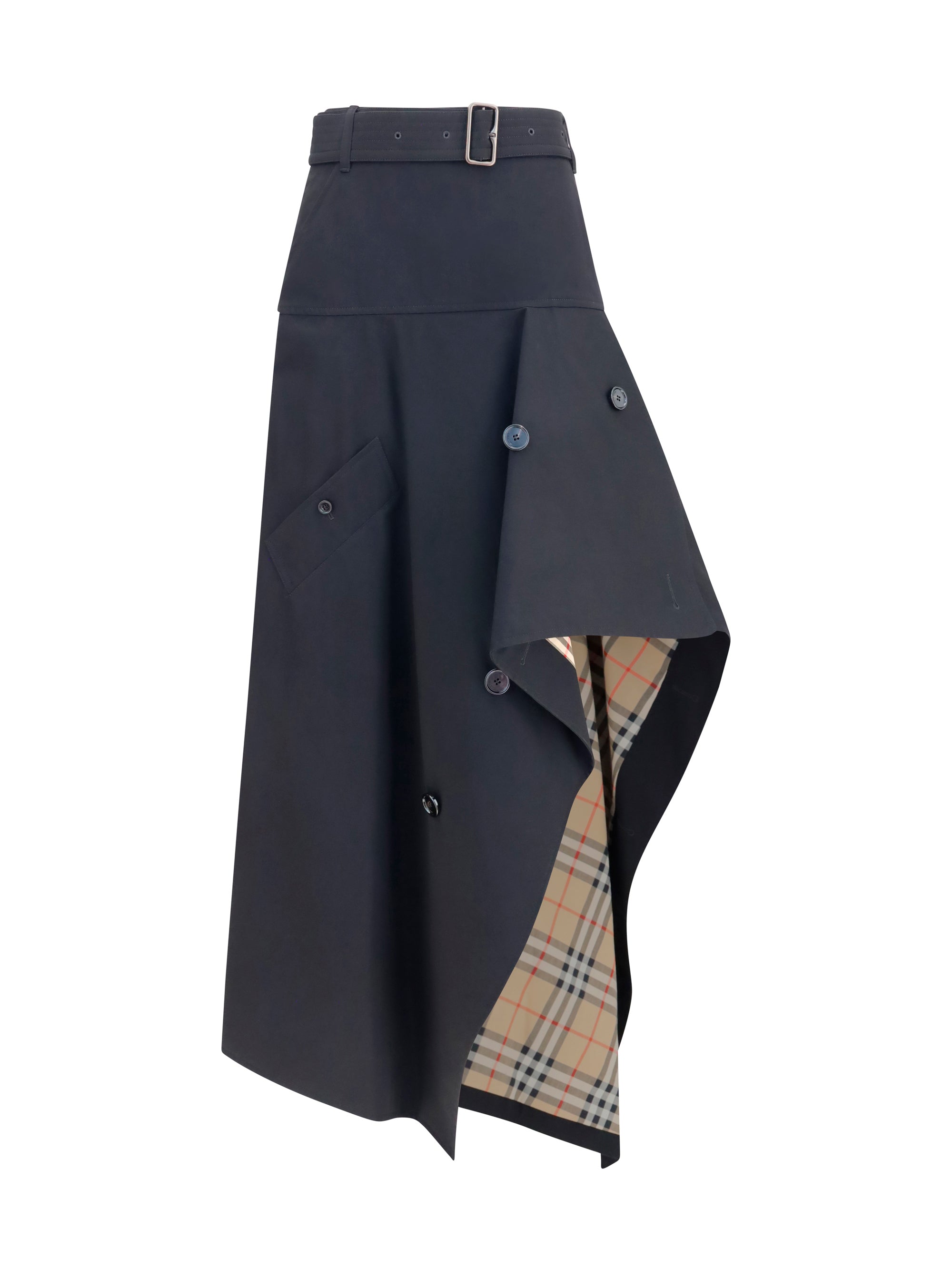 Heather Skirt — Black