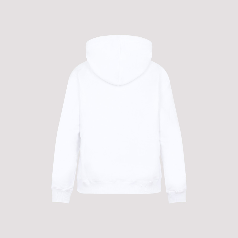 Logo Embroidered Hooded Sweatshirt