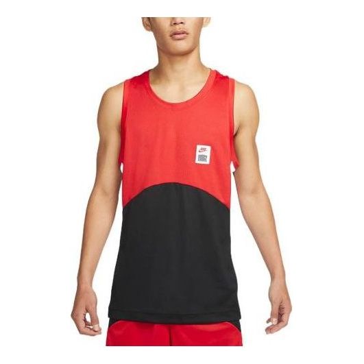 Basketball Dri-FIT Starting 5 Jersey 'Red Black'