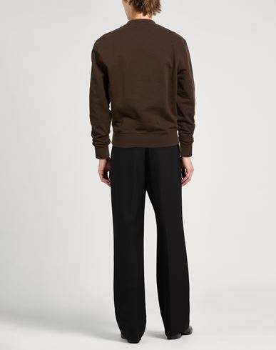 Man Sweatshirt Brown Size XS Cotton