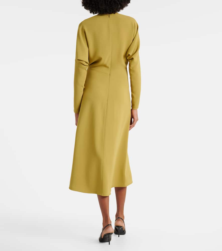 Dolman cady midi dress