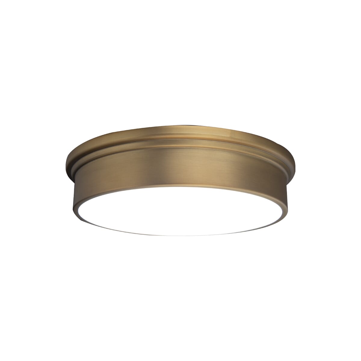 WAC York 3000K Ceiling Light in Aged Brass - FM-45012-AB
