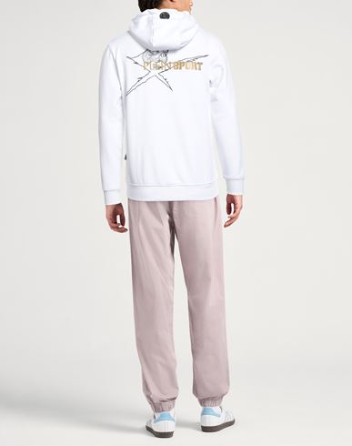 Man Sweatshirt White Size M Cotton
