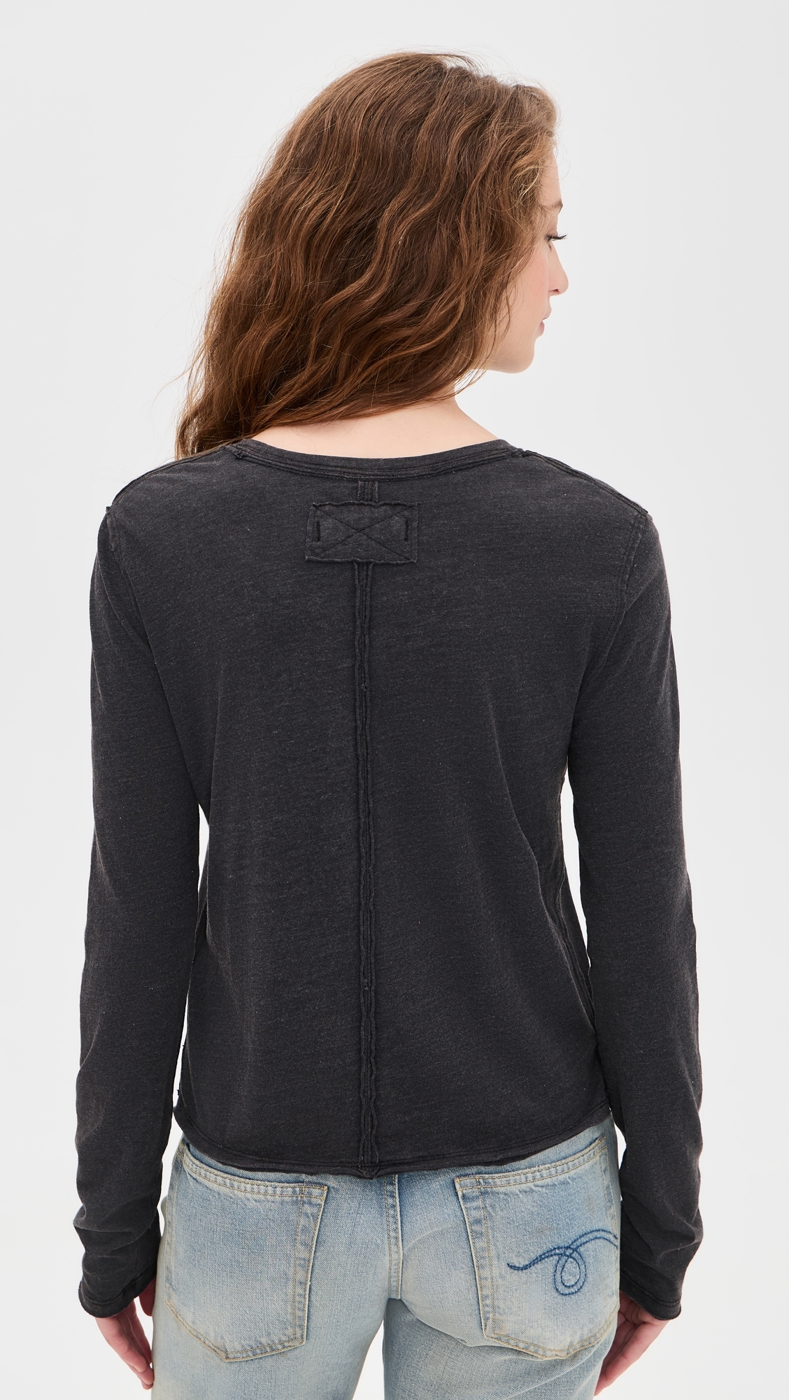 Nova Long Sleeve Tee Black