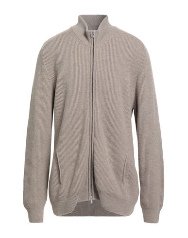 Man Cardigan Beige Size 48 Virgin Wool, Viscose, Cashmere