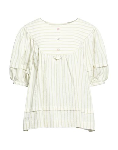 Woman Top Beige Size L Cotton