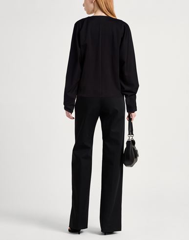 Woman Sweatshirt Black Size 8 Viscose, Polyamide, Elastane