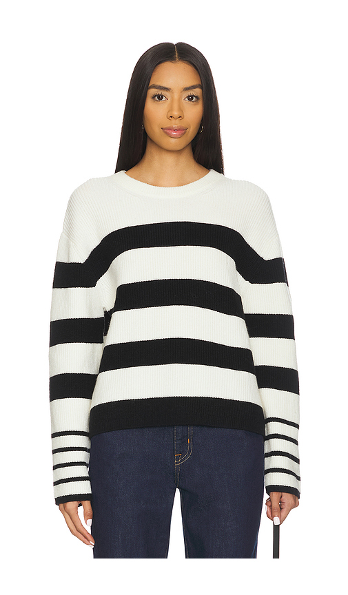 Stitches & Stripes Nolita Pullover in White. S. Also in