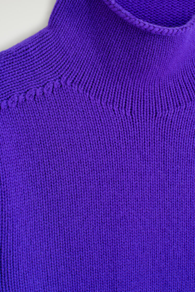 Cashmere Mock-Neck Sweater