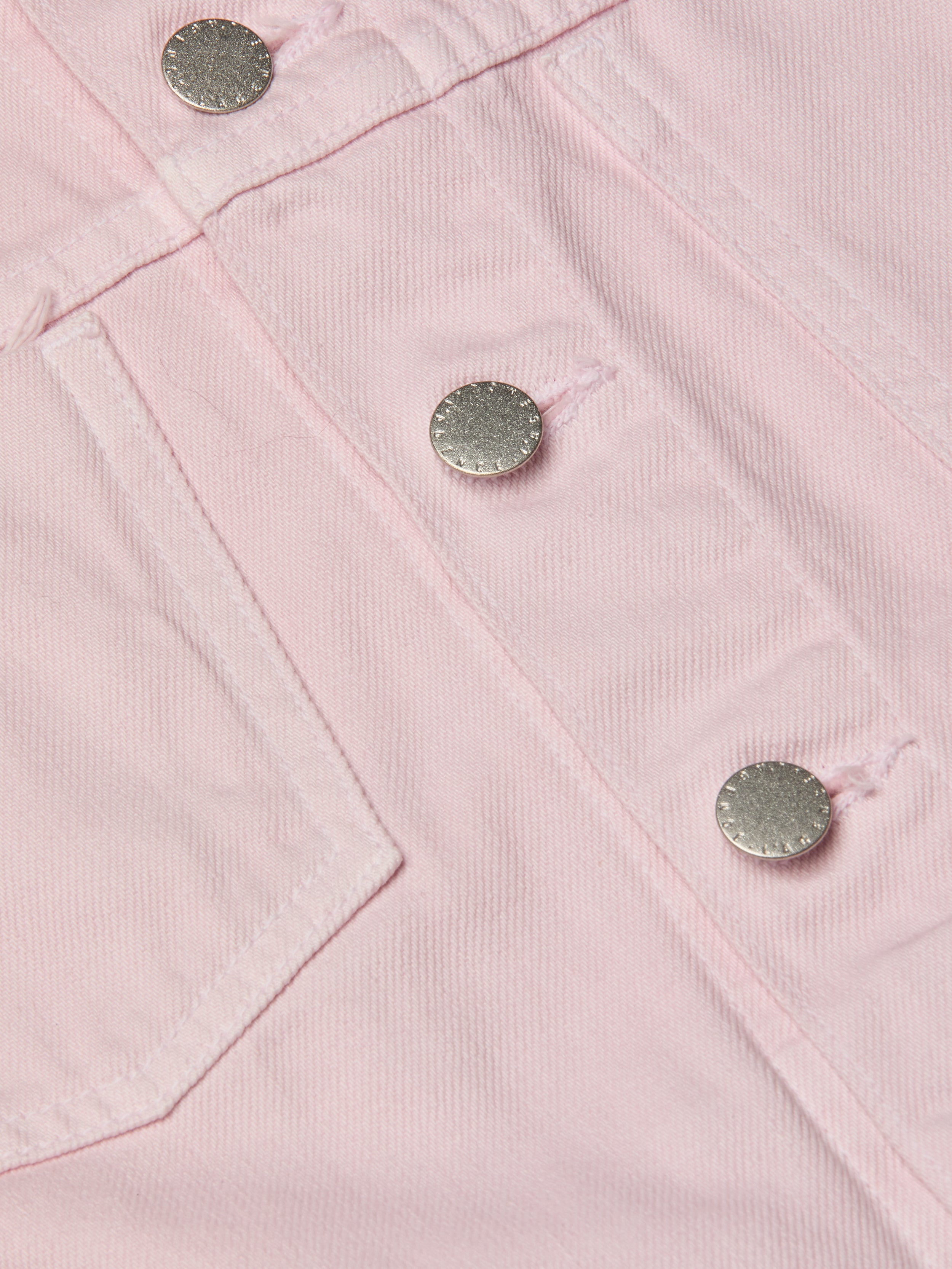 Celine Jean Jacket In Icy Lilac