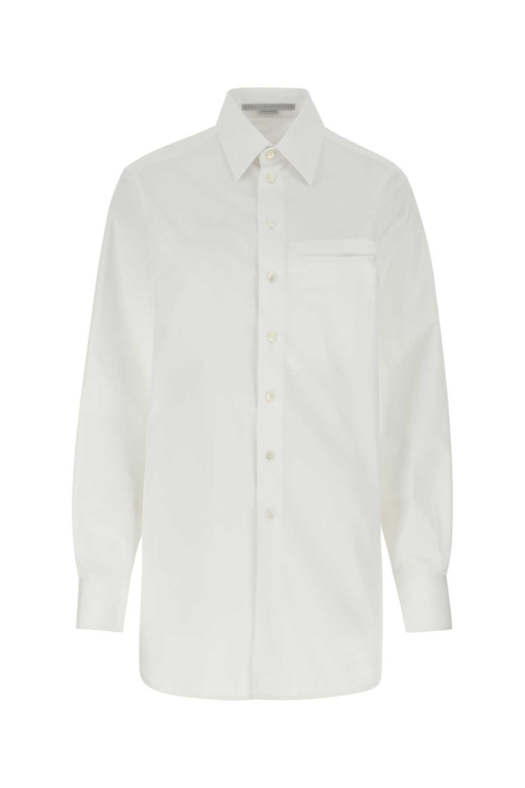 Shirt In White Cotton