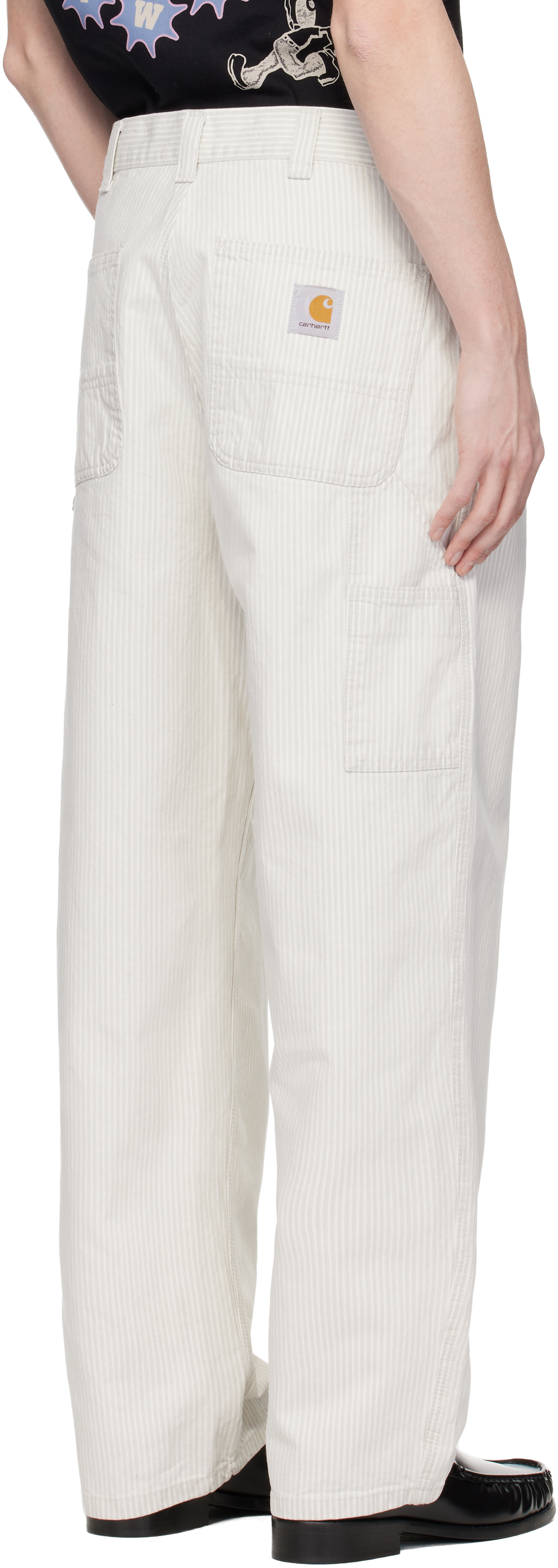 Off-White Mercer Stripe Single Knee Trousers
