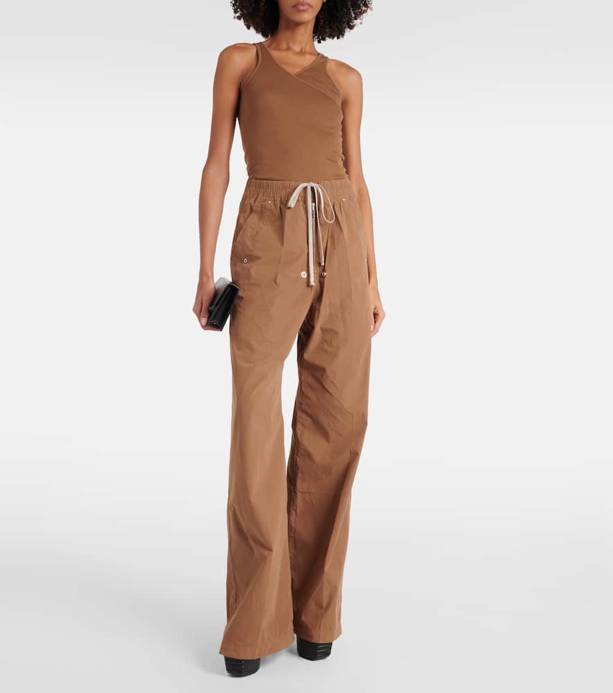 Rick Owens DRKSHDW Double Ziggy cotton tank top