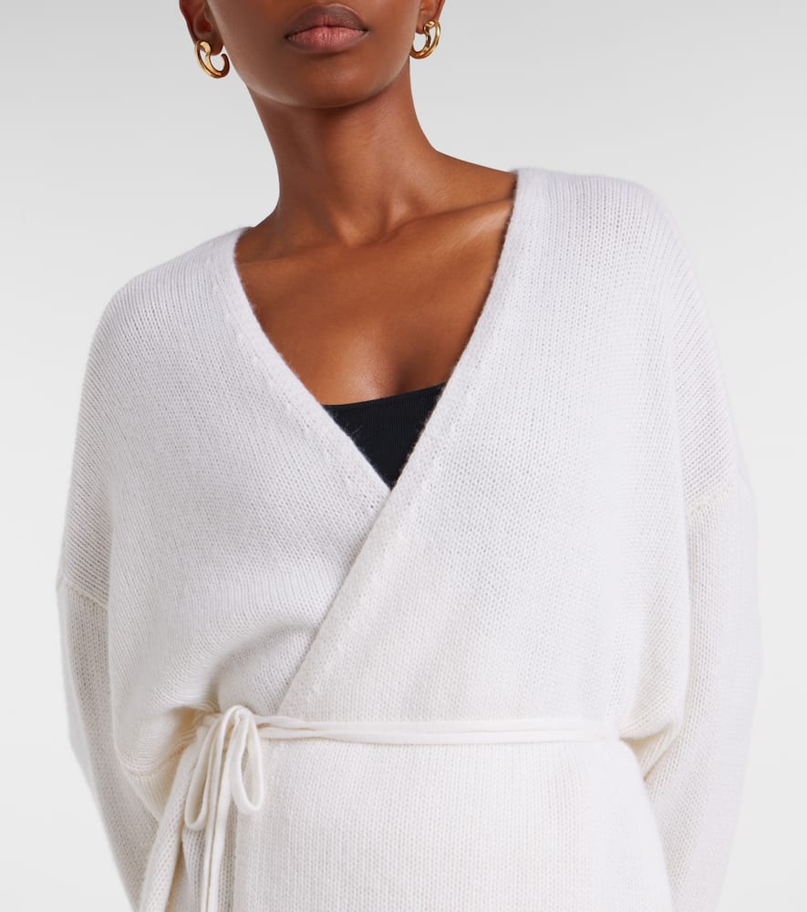 Laurina cashmere wrap cardigan